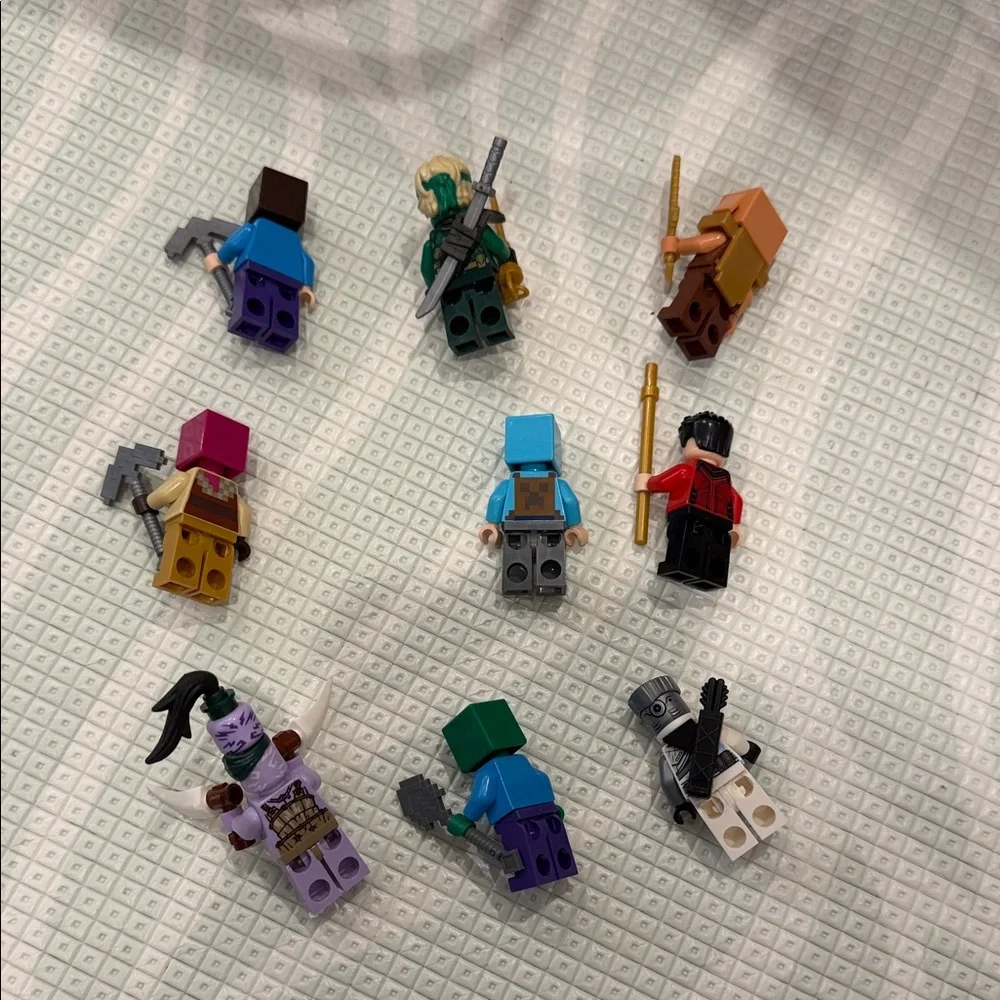 Lego diverse minifigures